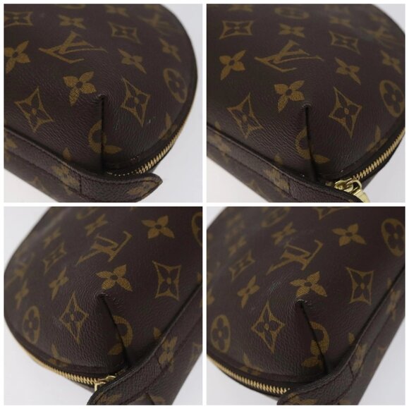 LOUIS VUITTON Monogram Trousse Demi Ronde Cosmetic Pouch - Picture 15 of 15